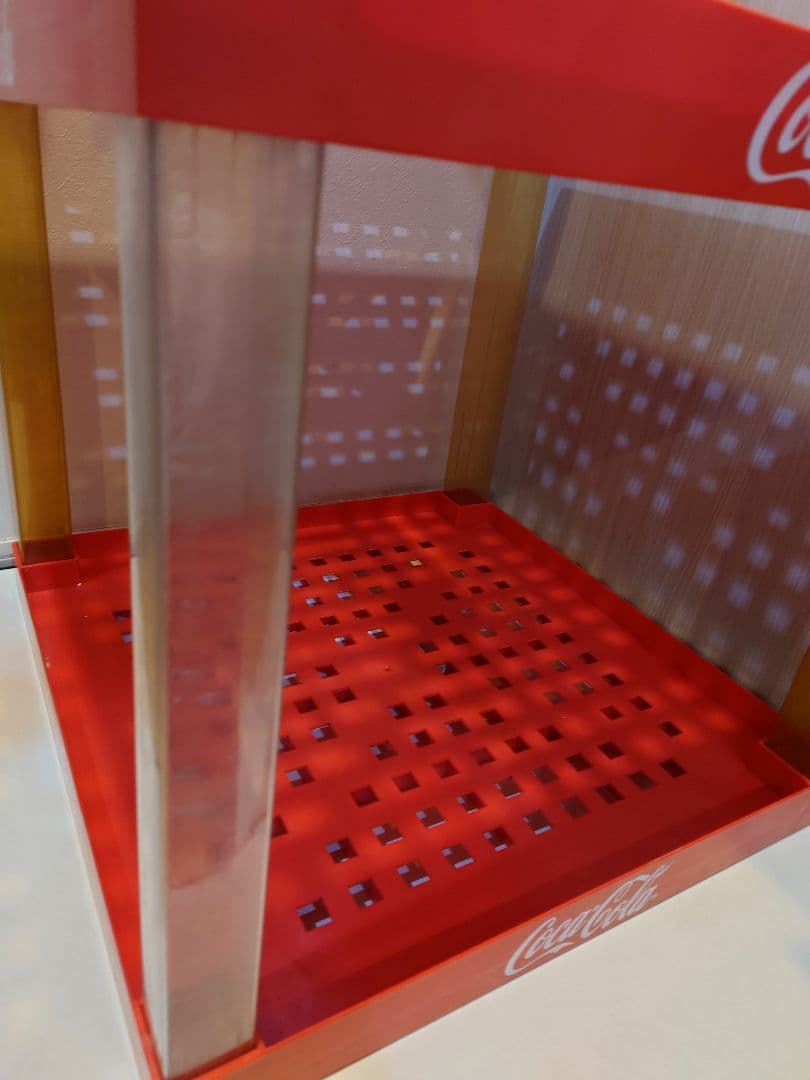 Coca-Cola メッシュオープンシェルフ プラスチック棚非売品ヴィンテージ