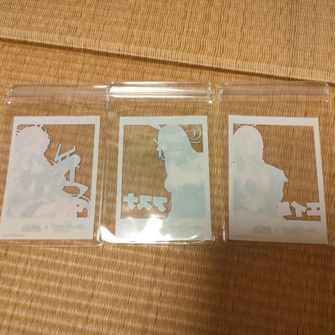 ふもコレ×ブルーアーカイブ クリアカード& キーキャップ& キーボードスタンド