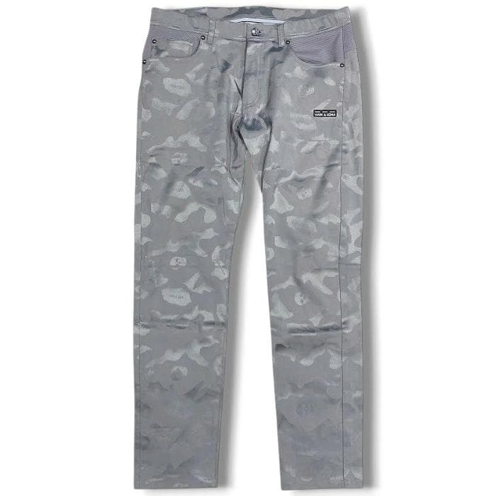 MARK & LONA ゴルフ カモフラ総柄 ロング パンツ 50 定価3.9万