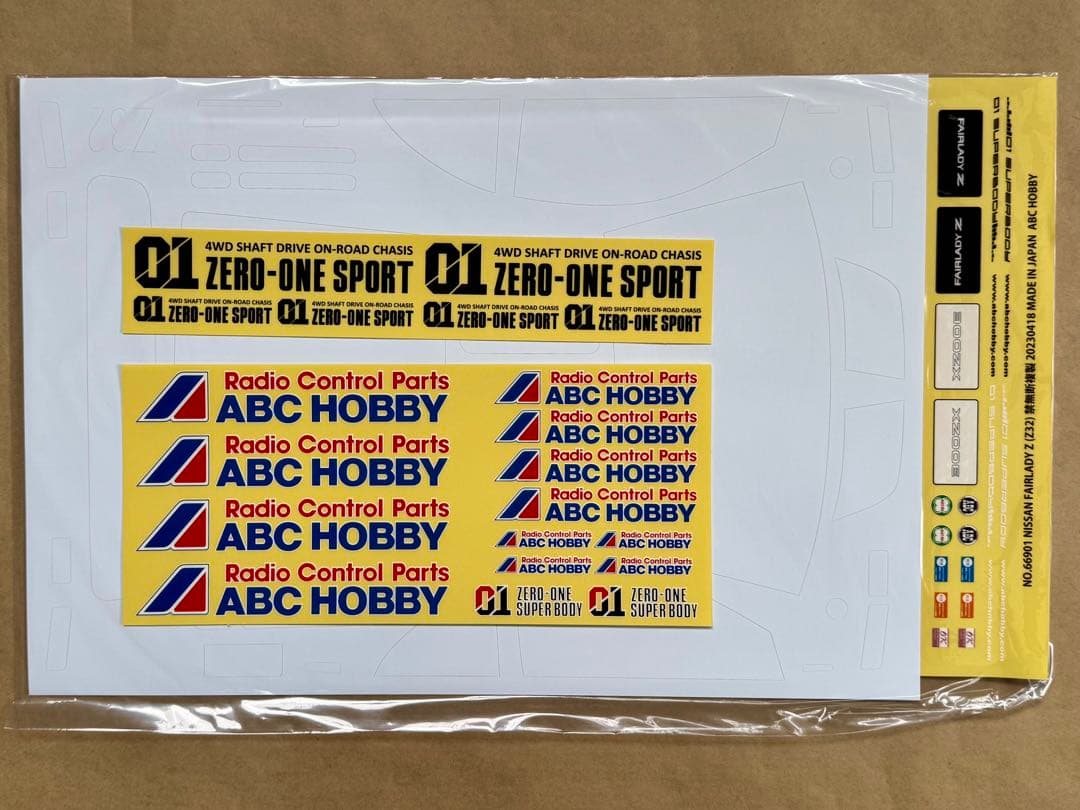 h*x様 ABCホビー 1/10RC 01 SPORT フェアレディZ 300Z