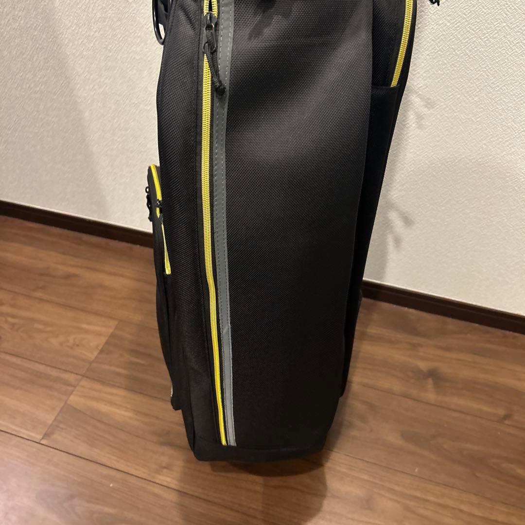 激レアNEW ERA ニューエラ キャディバッグ ブラックxゴールド