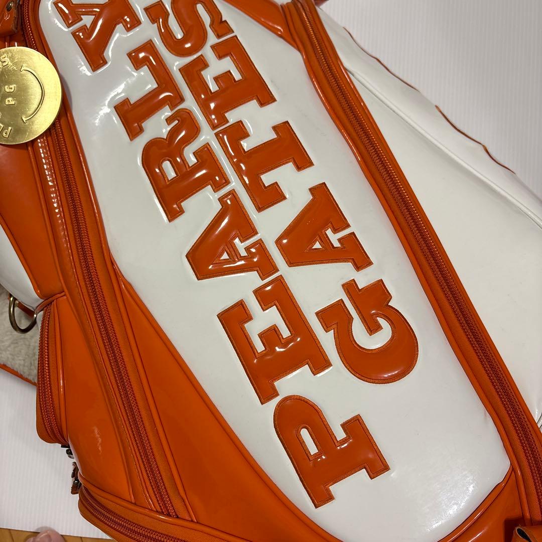 PEARLYGATES パーリーゲイツ9.0型 キャディバッグ（エナメル）