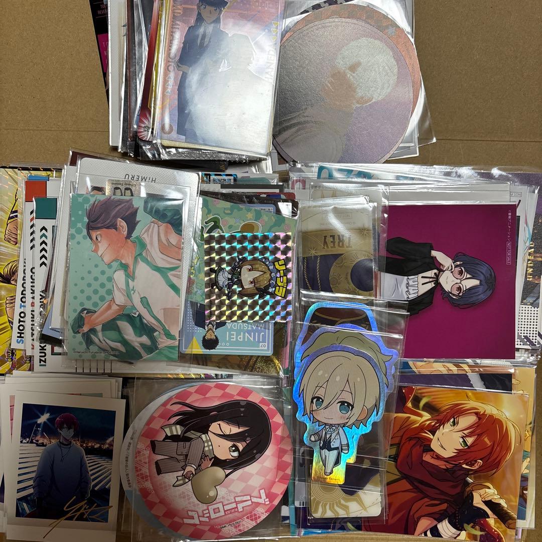アニメ 紙雑貨 ブロマイド ポスカ カード シール など まとめ売り 350枚