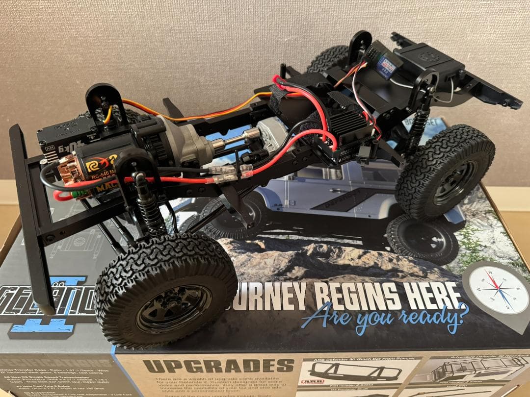 RC4WD GELANDE II ゲレンデ D90 クローラーRC 屋外未走行