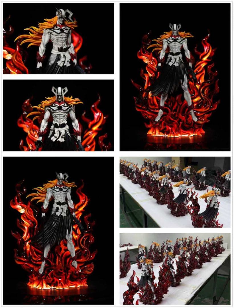 ブリーチ　黒崎一護の完全虚化　ガレージキッド　フィギュア　完成品