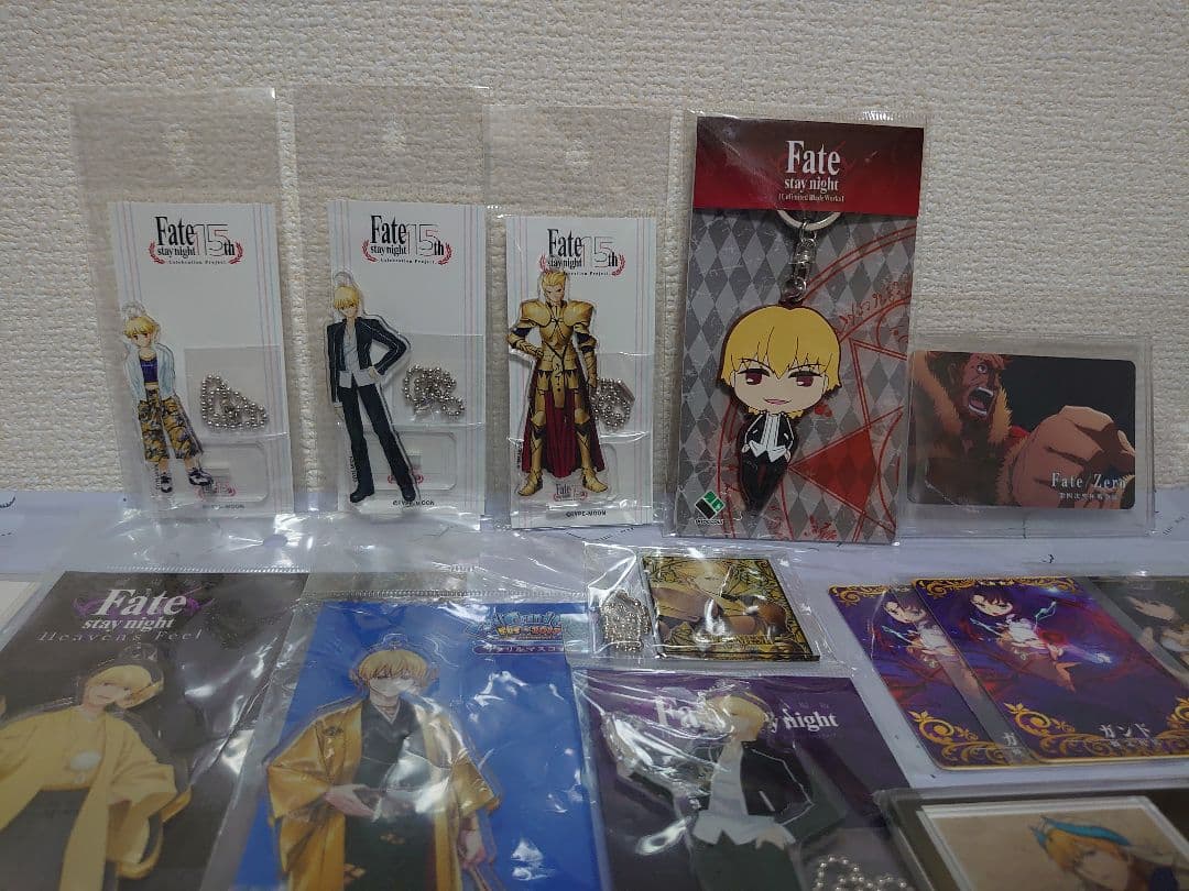 ★　Fate　FGO グッズセット　アクスタ　ラバスト　缶バッジ　ギルガメッシュ