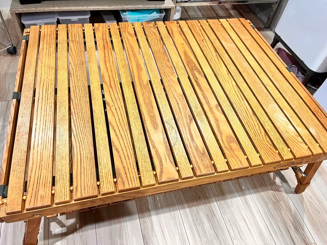 【希少】CielBleu ロールトップテーブル （収納袋付き）