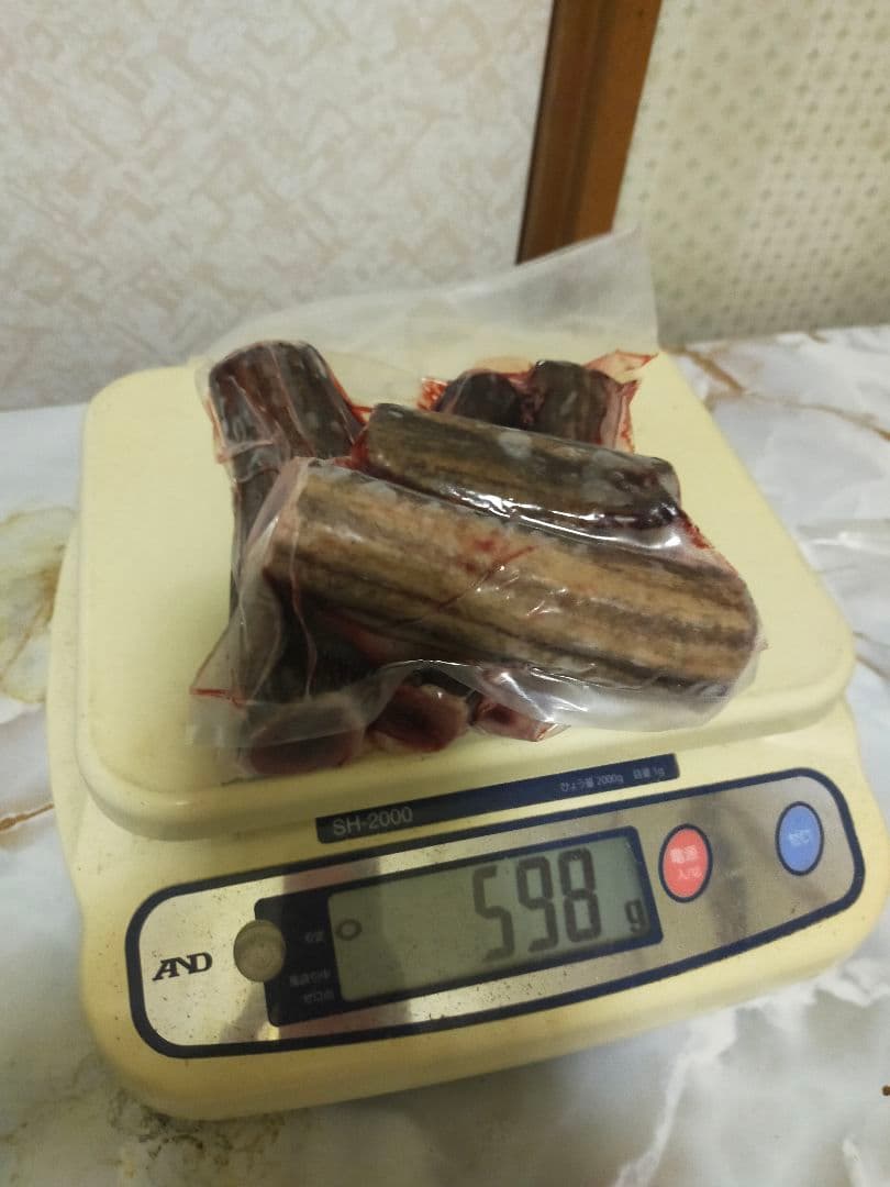 大浦宝　蝦夷鹿　袋角　鹿茸　2080g