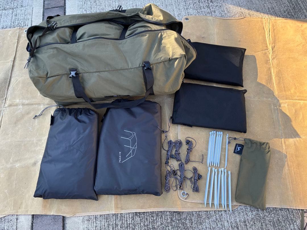 TOMOUNT G MOON-TC シェルタードームテント 2人用