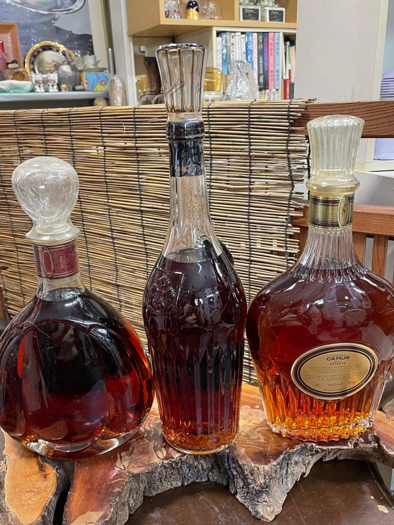 ヴィンテージ　カミュ　ブランデー　3種　古酒　　大値引きしますね
