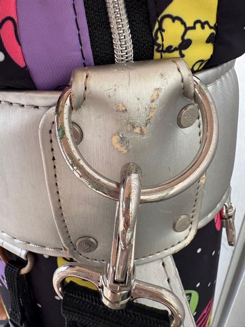 MUスポーツ　ミエコウエサコ　ドット ゴルフキャディバッグ