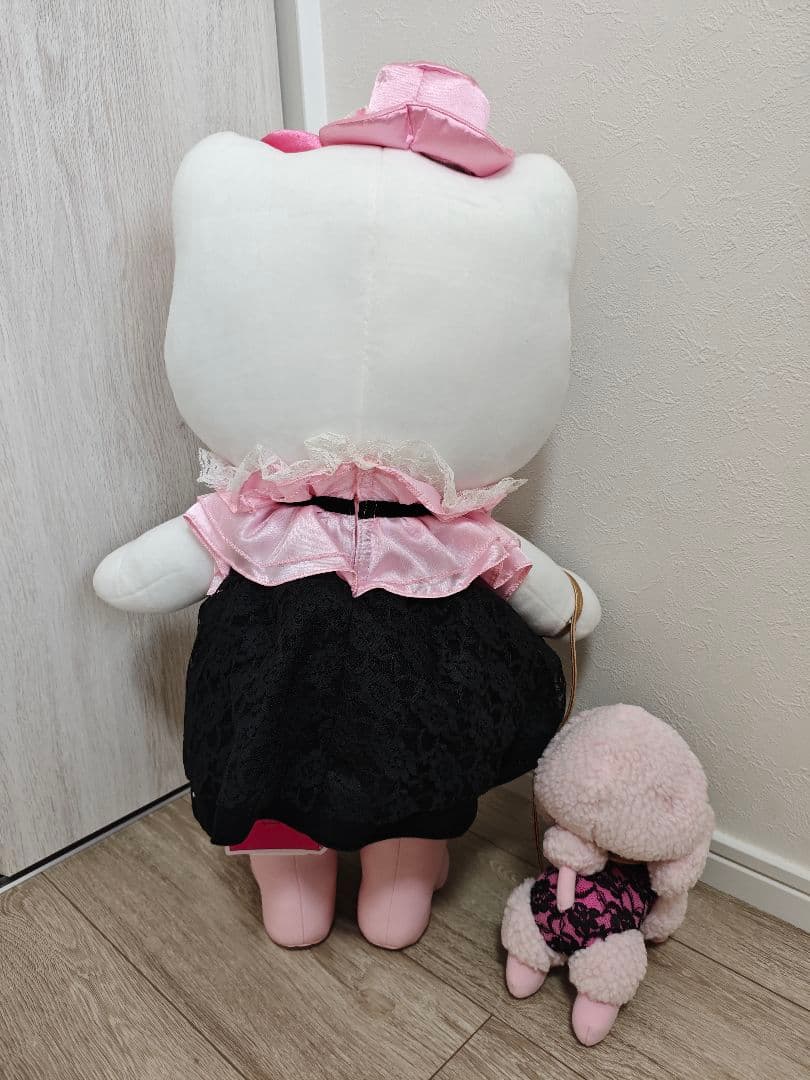激レア momoberry ハローキティ プードル　ぬいぐるみ 2009年