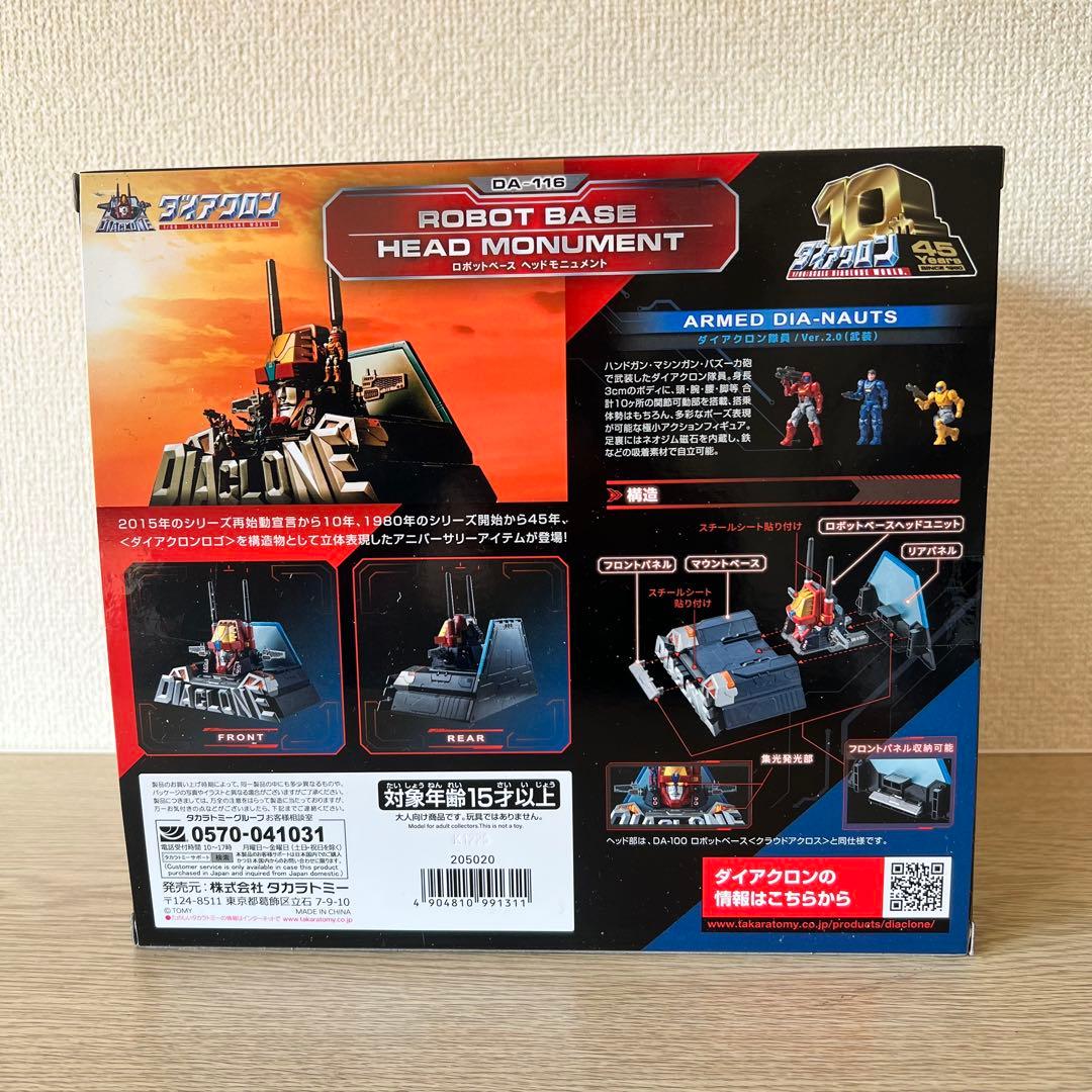 ダイアクロン　DA-116 ロボットベース ヘッドモニュメント