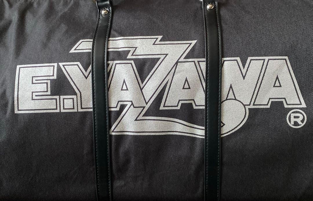 t*7様 希少！矢沢永吉 ★ E.YAZAWAボストンバック ( ロゴ + 羽ロ