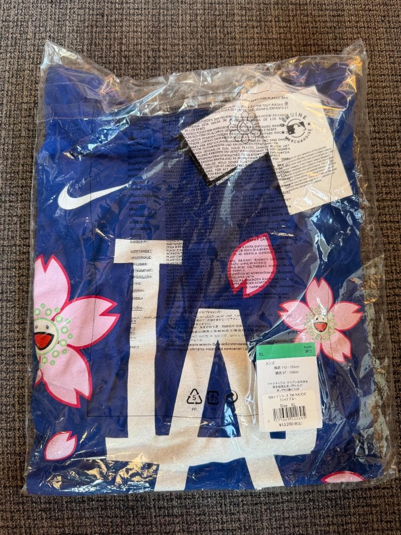 新品未使用 村上隆 × MLB ドジャース Tシャツ ブルー 正規品