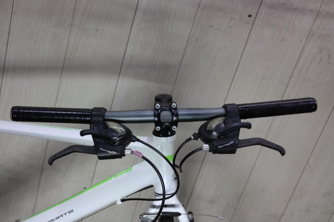 PRECISION SPORT アルミ 24速 430mm クロスバイク 白