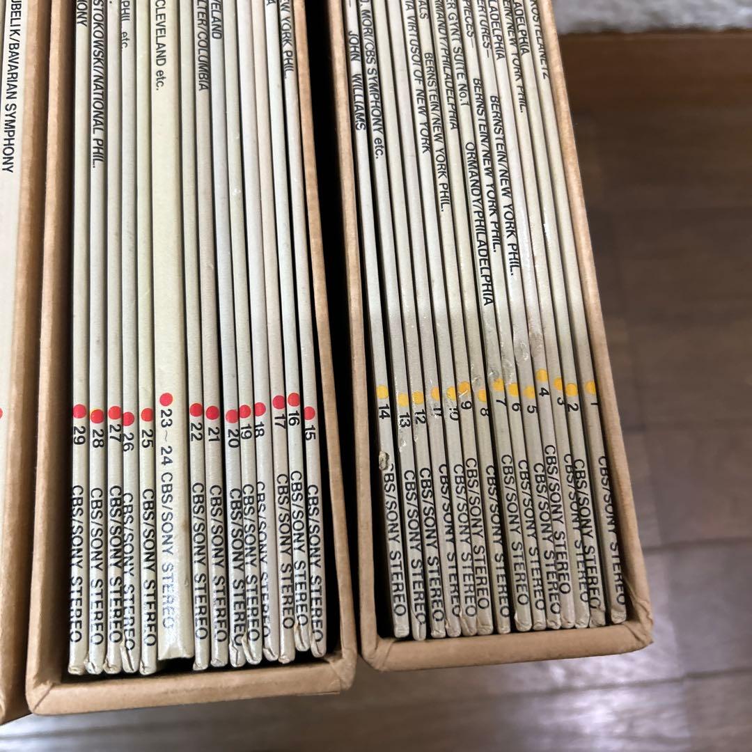 世界クラシック音楽レコードセット　ソニー