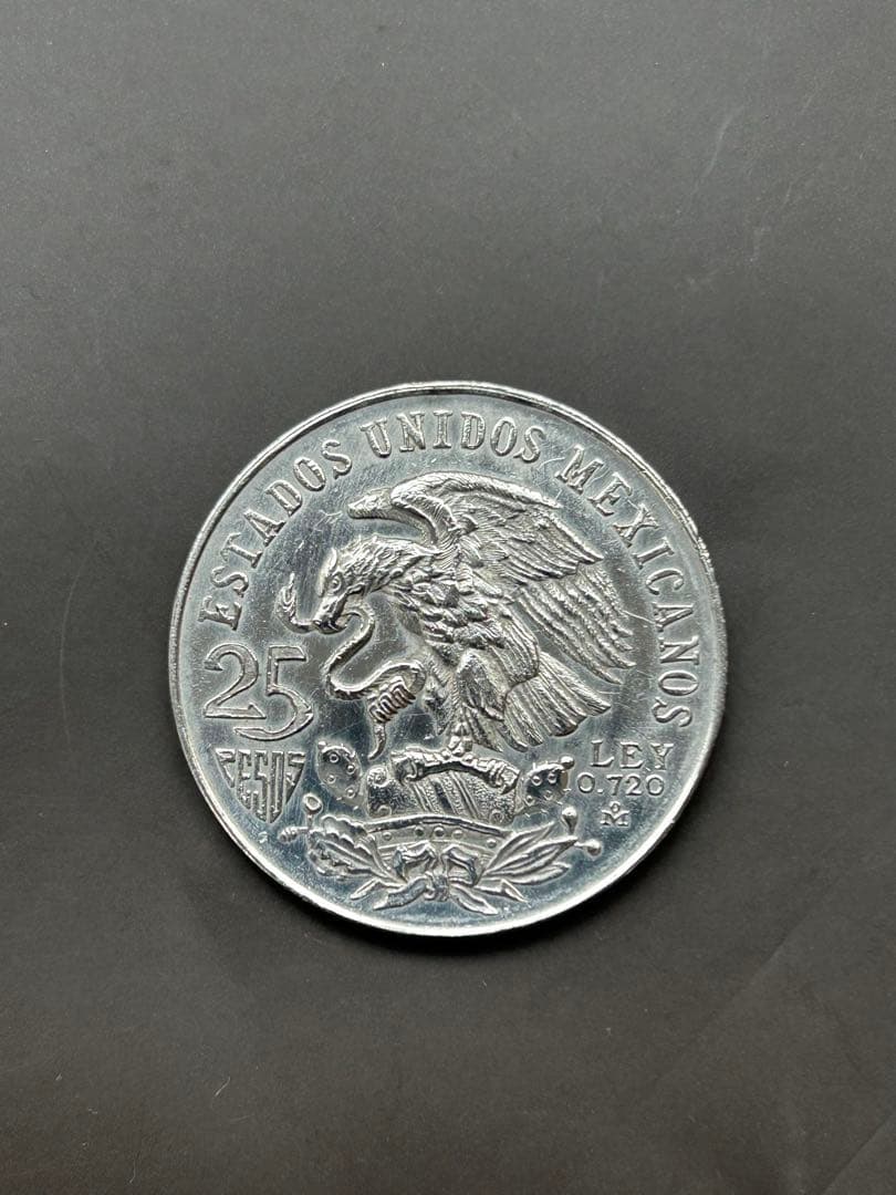 ♦︎③メキシコ 25ペソ 銀貨 オリンピック 外国 硬貨 古銭 貨幣