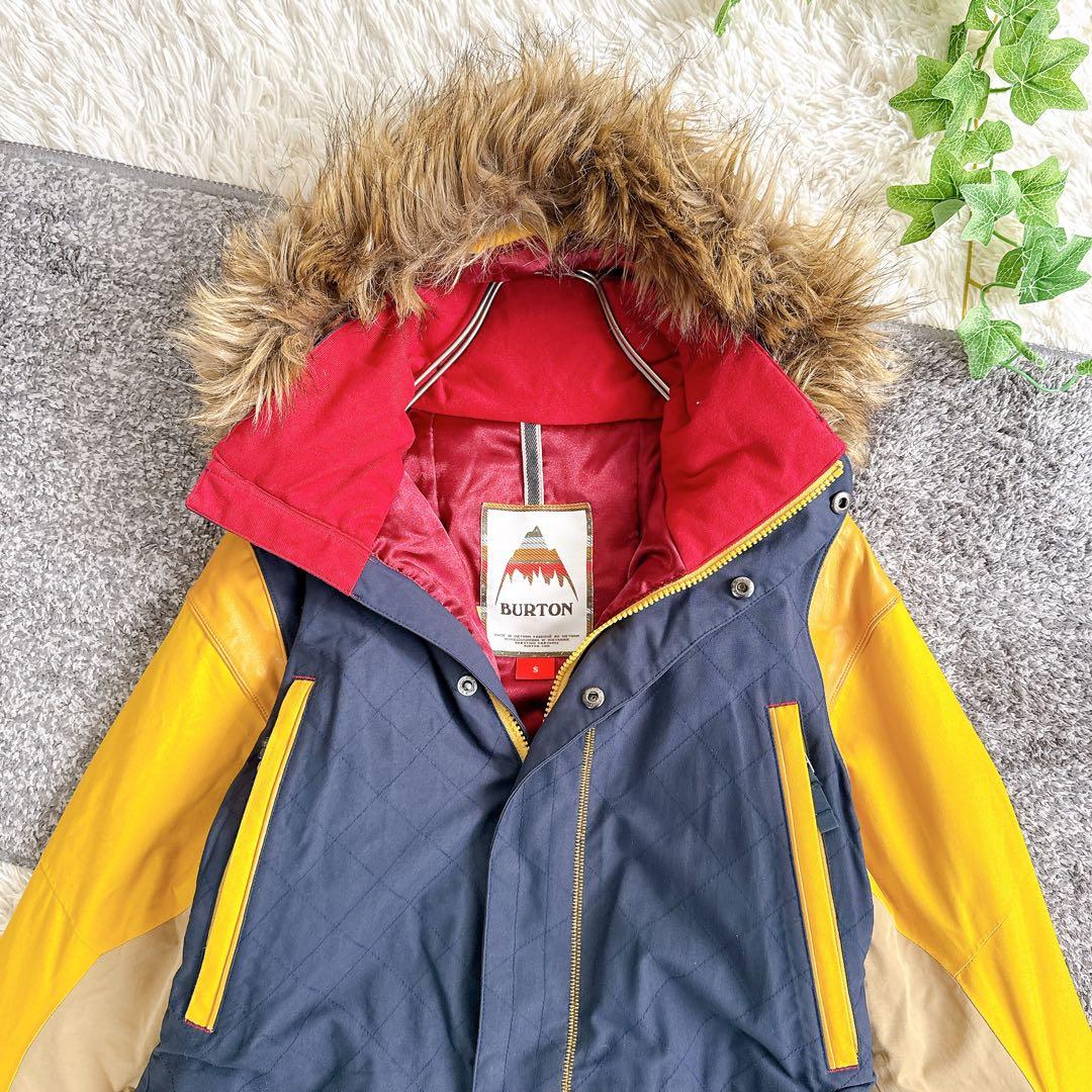 美品　バートン　スキー　スノボー　ウェア　セットアップ　中綿　メンズ　黒　XL