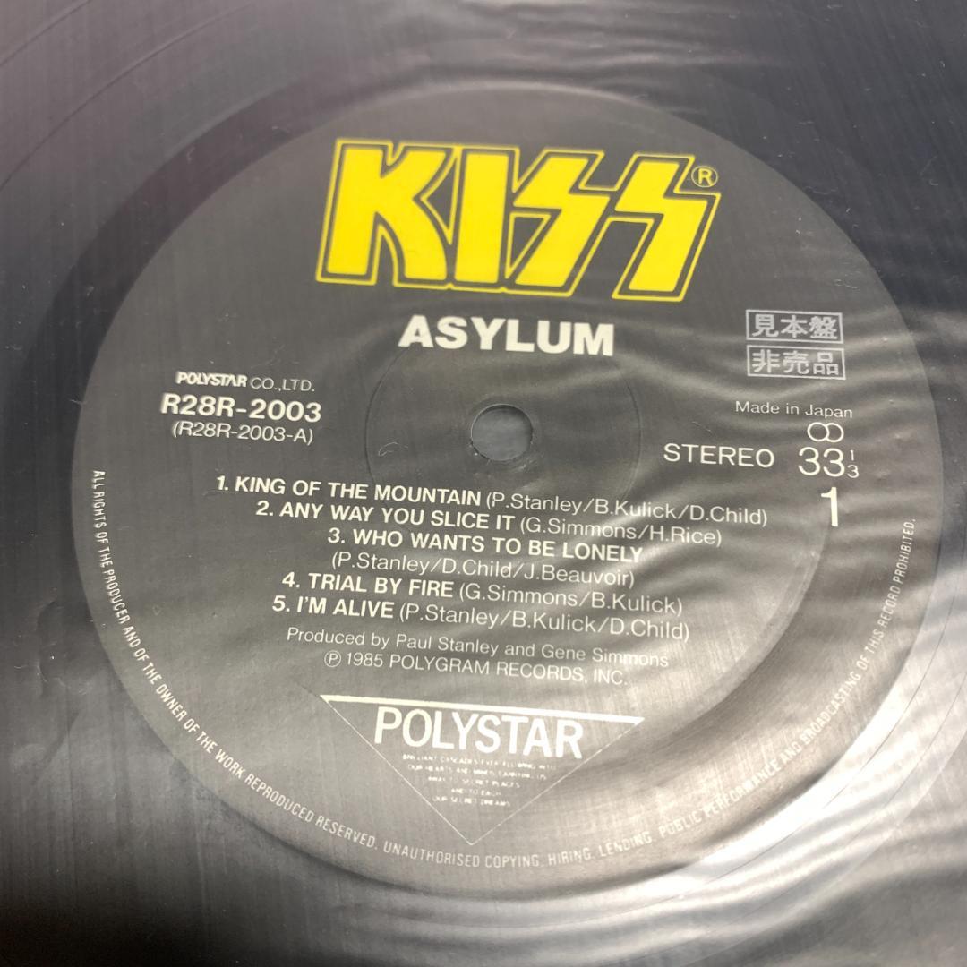 希少　見本版 KISS/ASYLUM キッス アサイラム LP レコード