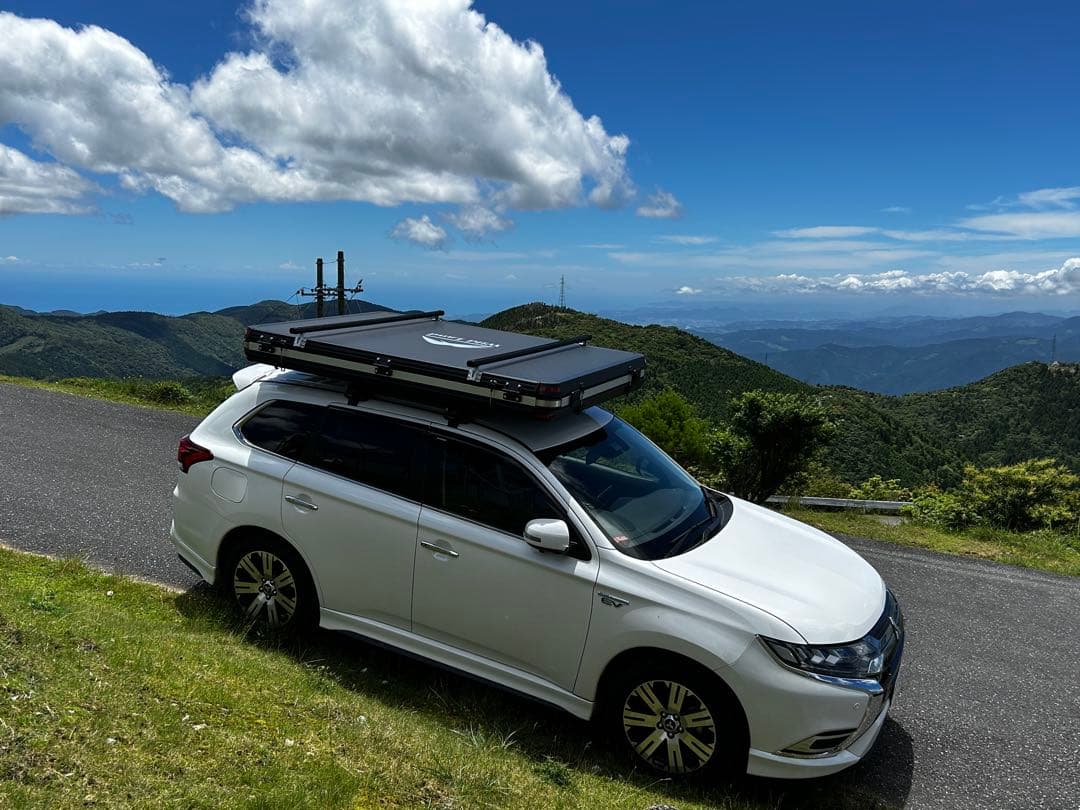 ダブルサイズキャリア付ルーフテント　アルミ材質　ワイルドランド　ロッククルーザー