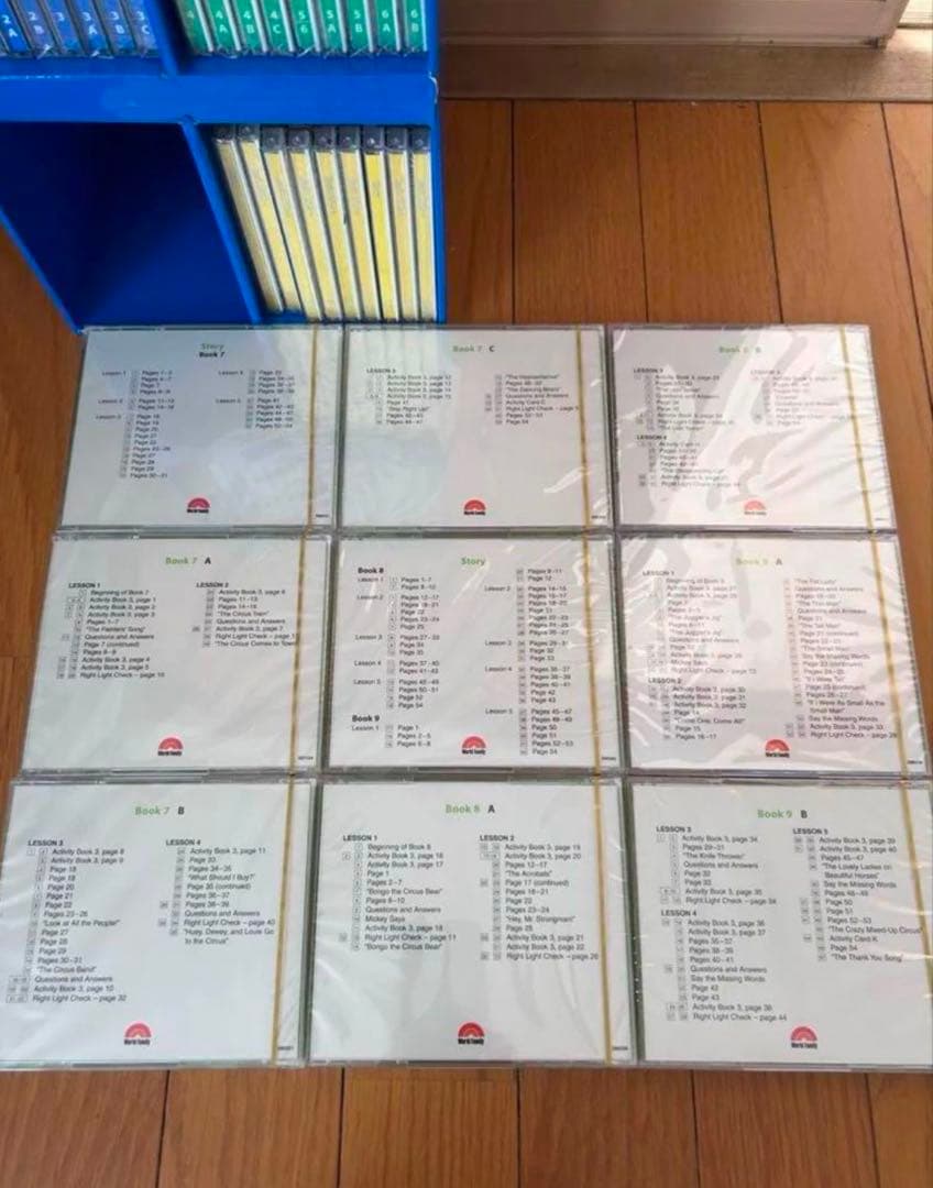 ディズニー英語システム　DWE レッスン用DVD12枚　CD34枚