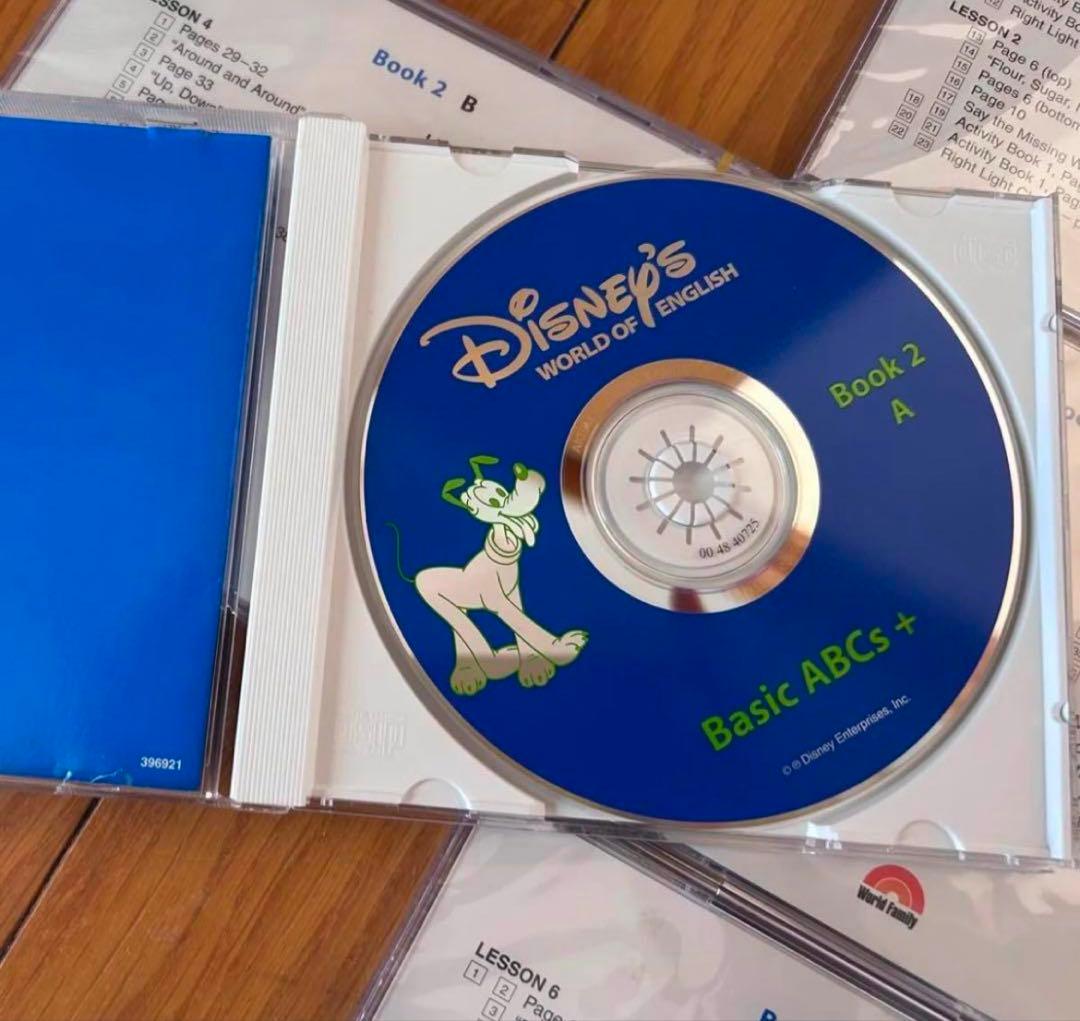 ディズニー英語システム　DWE レッスン用DVD12枚　CD34枚
