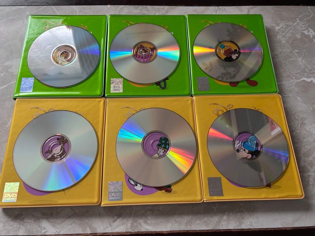 ディズニー英語システム　DWE レッスン用DVD12枚　CD34枚