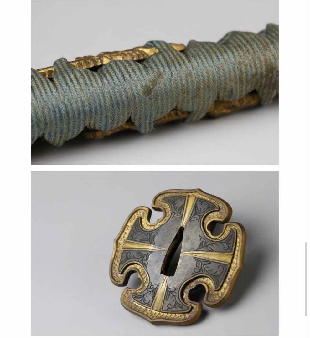 大名家伝来品 糸巻陣太刀拵 徳川家家紋