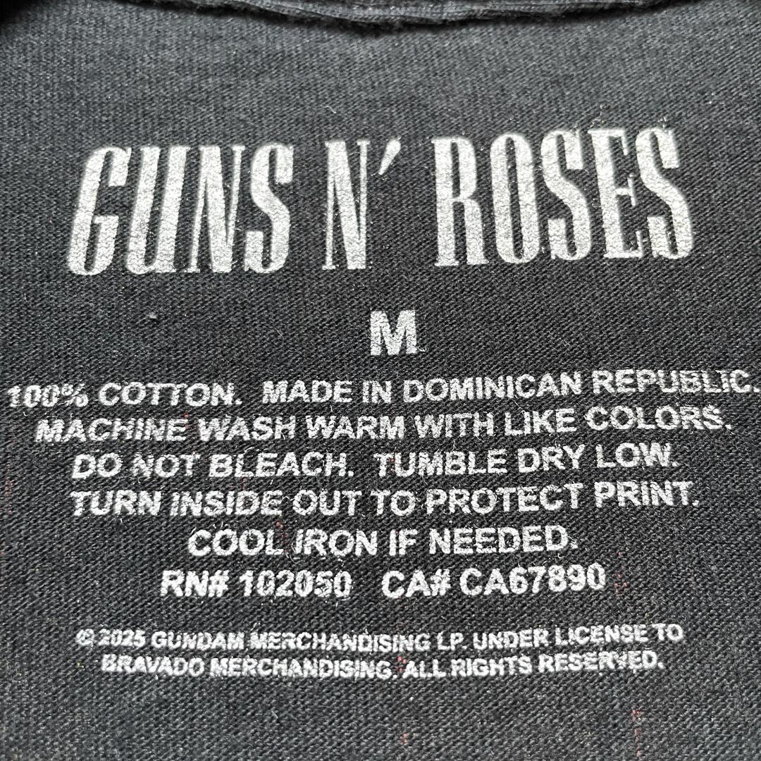 正規品 オフィシャル ガンズアンドローゼス 87'ツアー ロック バンドTシャツ