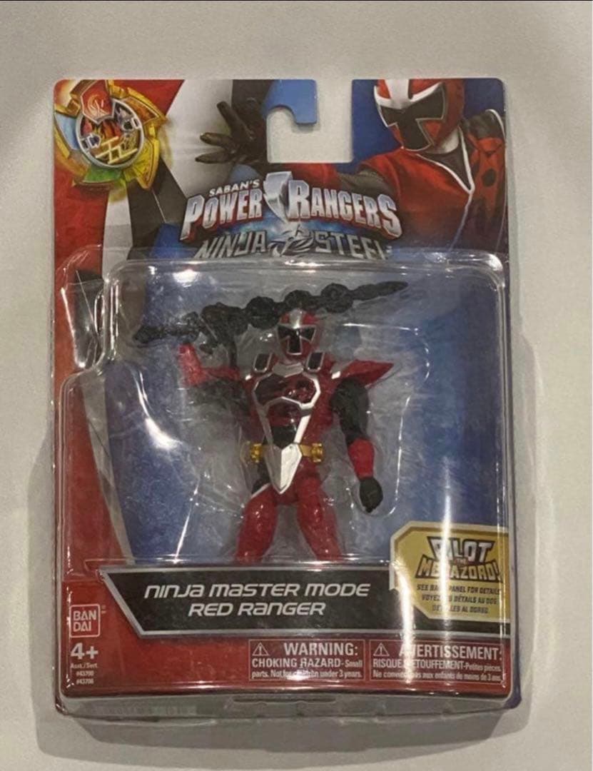 パワーレンジャー　ニンジャスティール ニンジャマスターモード レッドレンジャー