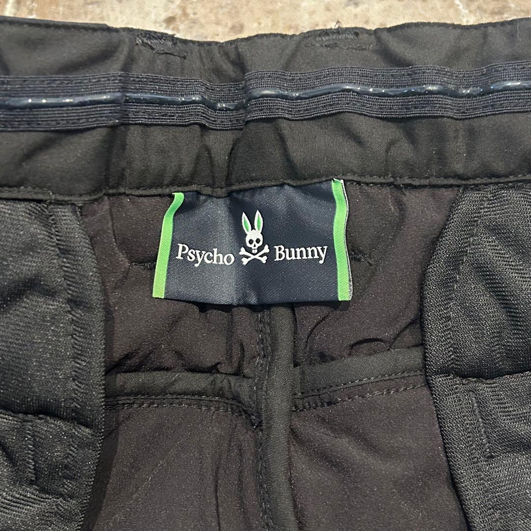 美品Psycho Bunny [GOLF] ストレッチタフタ パディング パンツ