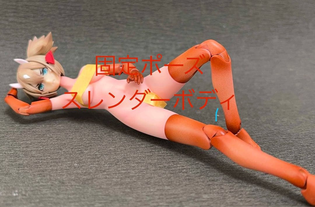 メガミデバイス 朱羅忍者ぽっちゃりボディとスレンダーボディ