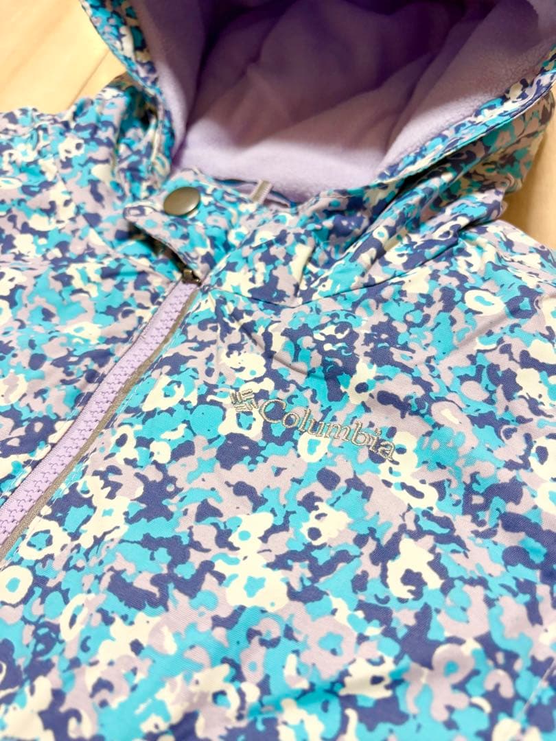 Columbia スキーウェア　派手　花柄　100