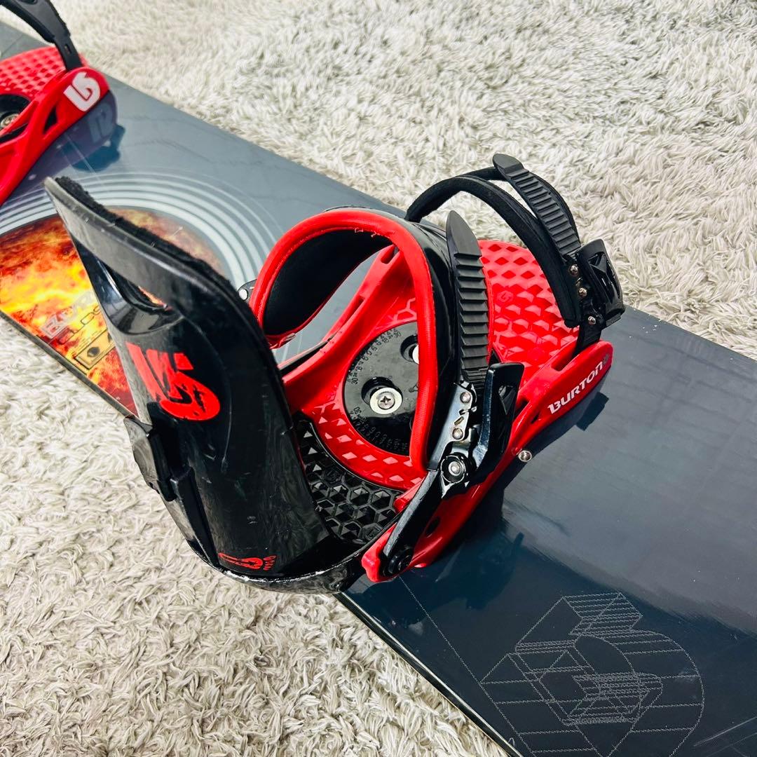 【初心者おすすめ 】バートン　クラッシュ　スノーボード　セット　155cm