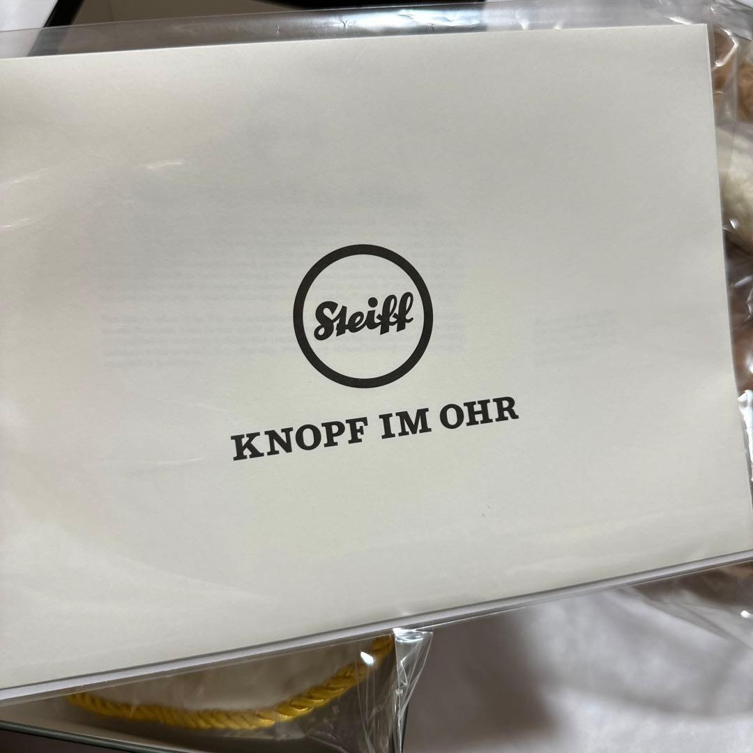 シュタイフ　ディズニーシー ダッフルバッグ　テディベア　ダッフィー クリスマス