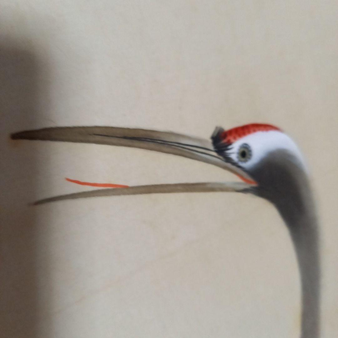 掛軸　旭波に鶴　コレクション