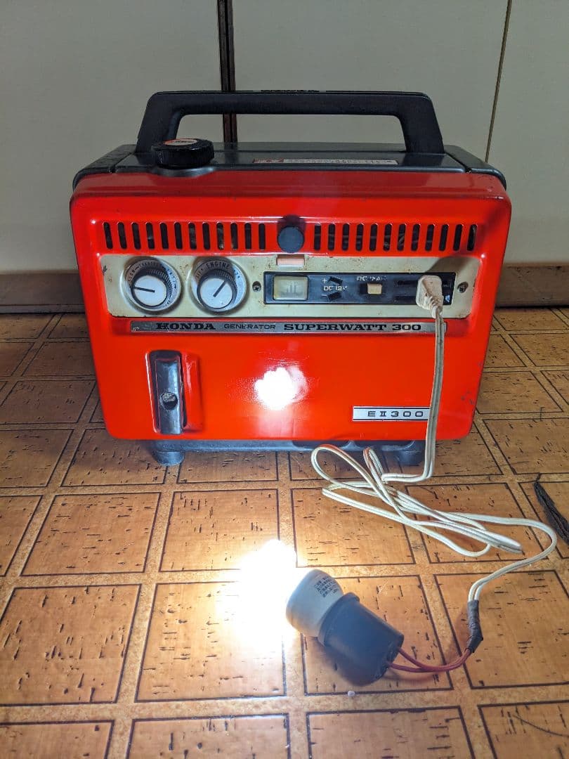 ホンダ発電機。