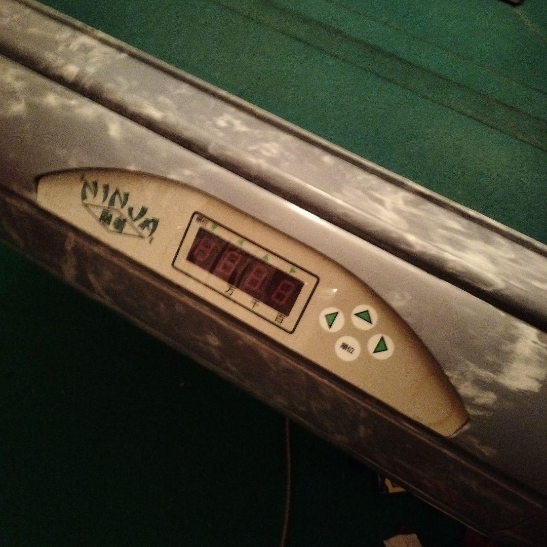 雀豪マーク3NINJA 電子麻雀卓 麻雀牌セット付き ジャンク 小コンベア切れ