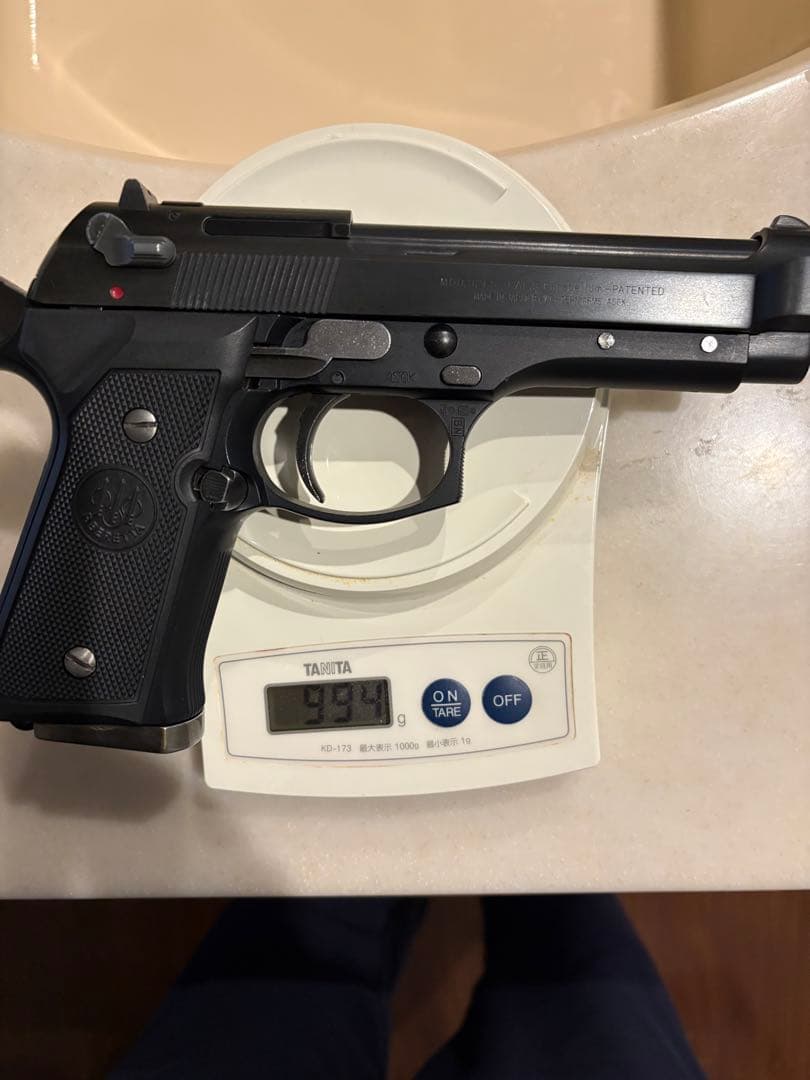 ウエスタンアームズBeretta 92 ガスガン ブラックパーフェクトバージョン