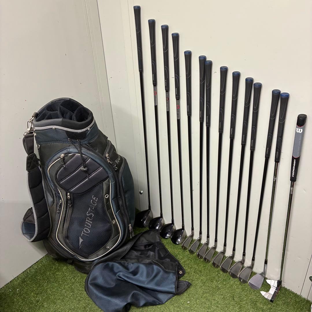 メンズゴルフクラブセット　【BRIDGESTONE】【ヘッドカバー付】★