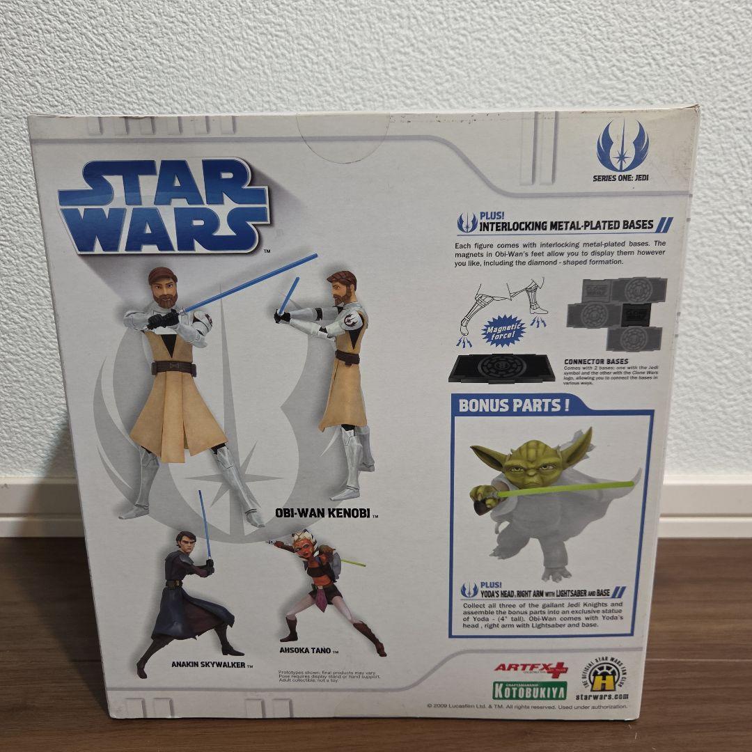 【新品未開封】コトブキヤ ARTFX+ オビ＝ワン・ケノービ クローンウォーズ