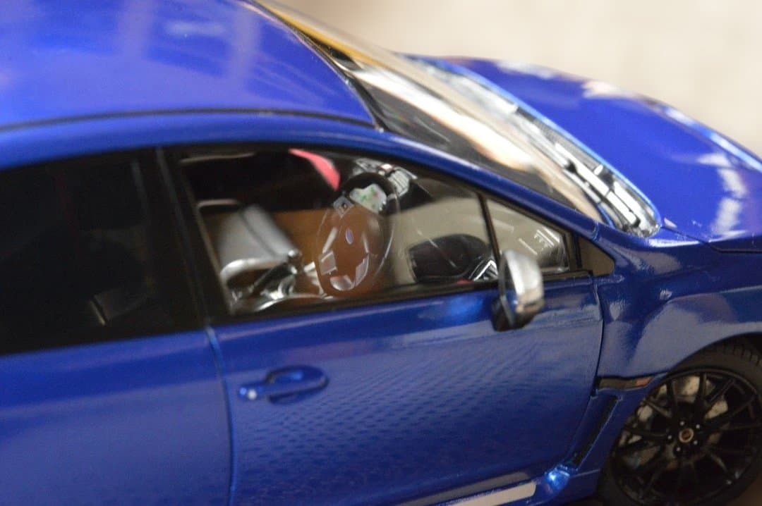 サンスター 1/18 スバル WRX sti S207 ブルーエディション