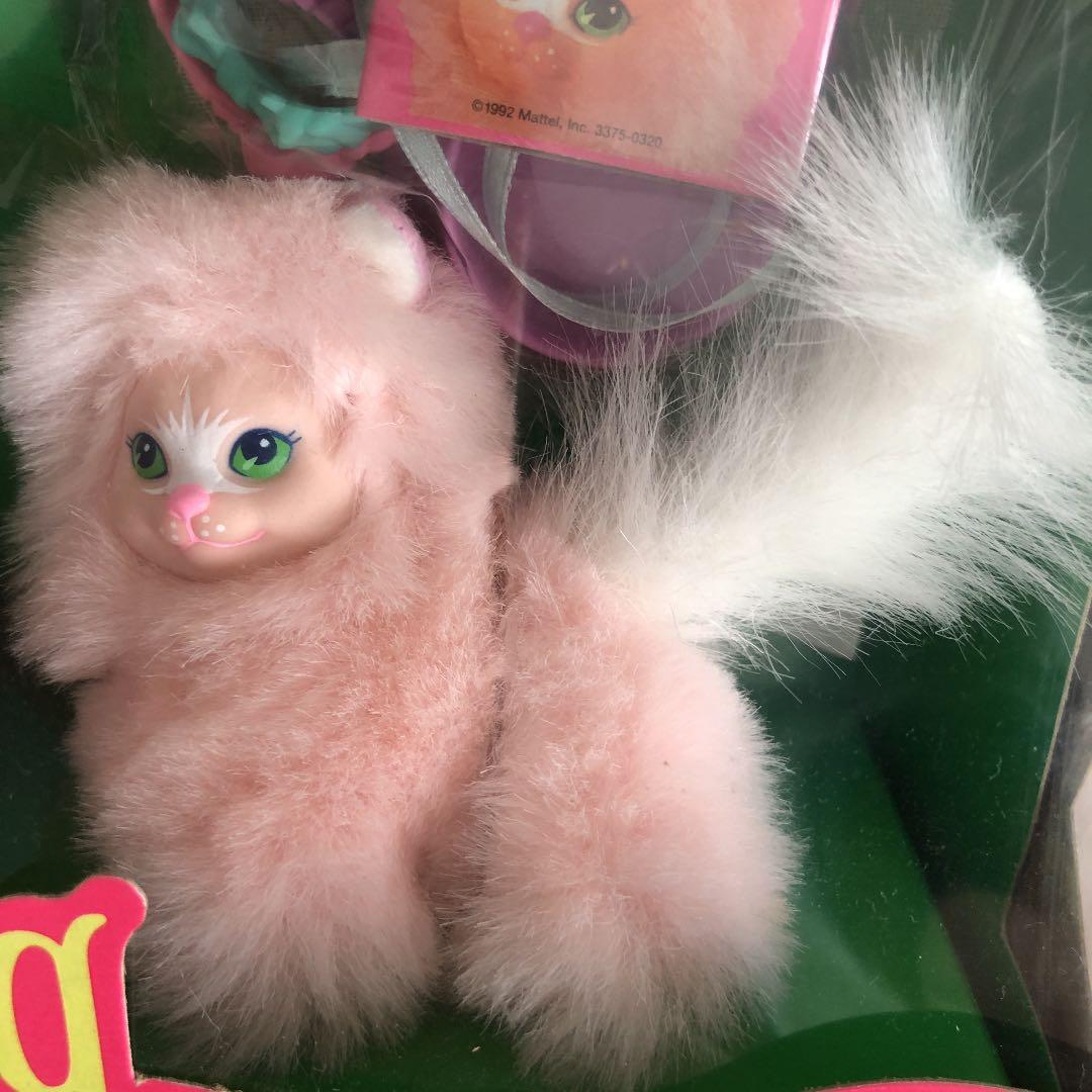 アメリカ購入1992年バービーTiffy猫ちゃんネコあちゃちゅむヴィンテージ