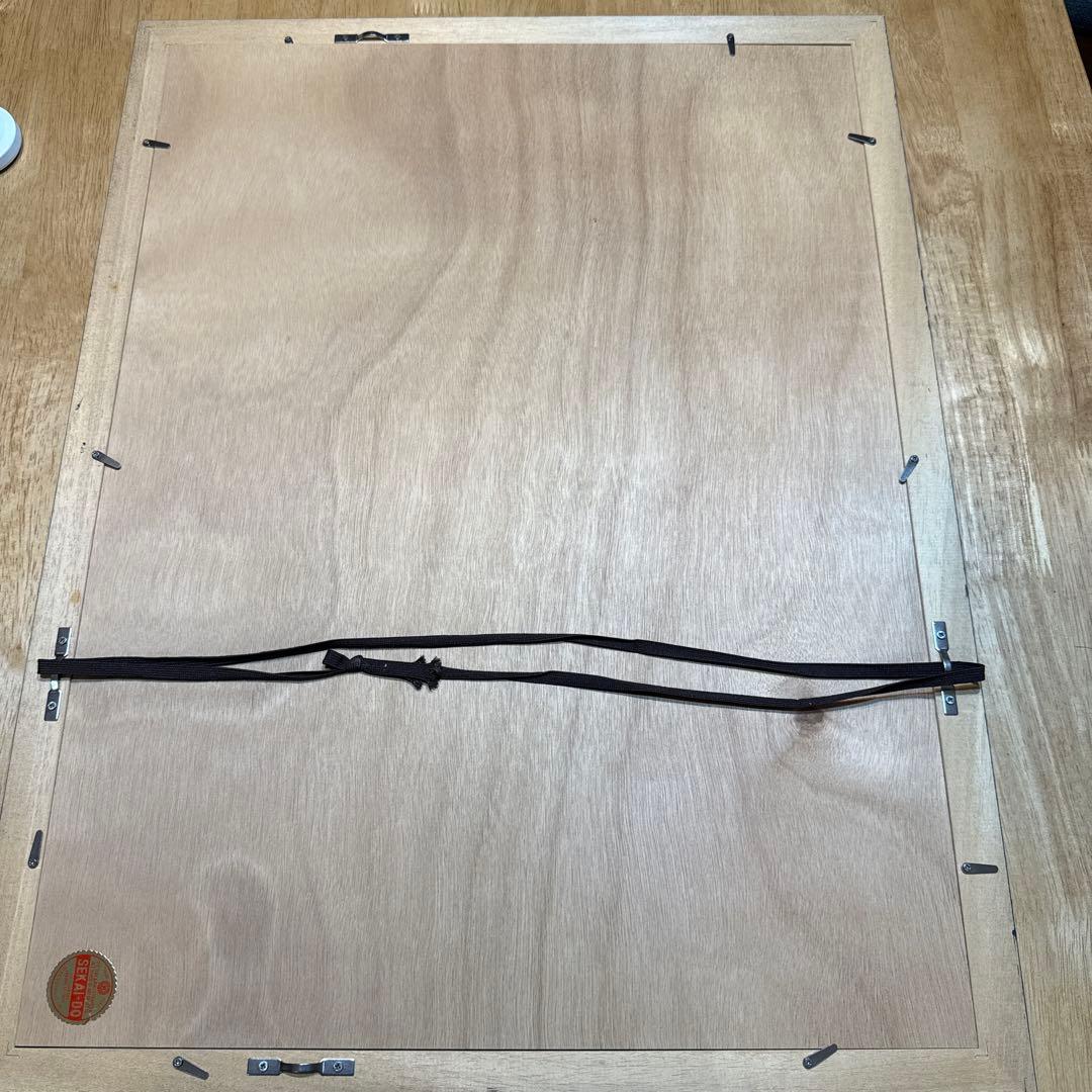 エリー すり銀 シルバー モダンデザイン 額縁660mm×509mm