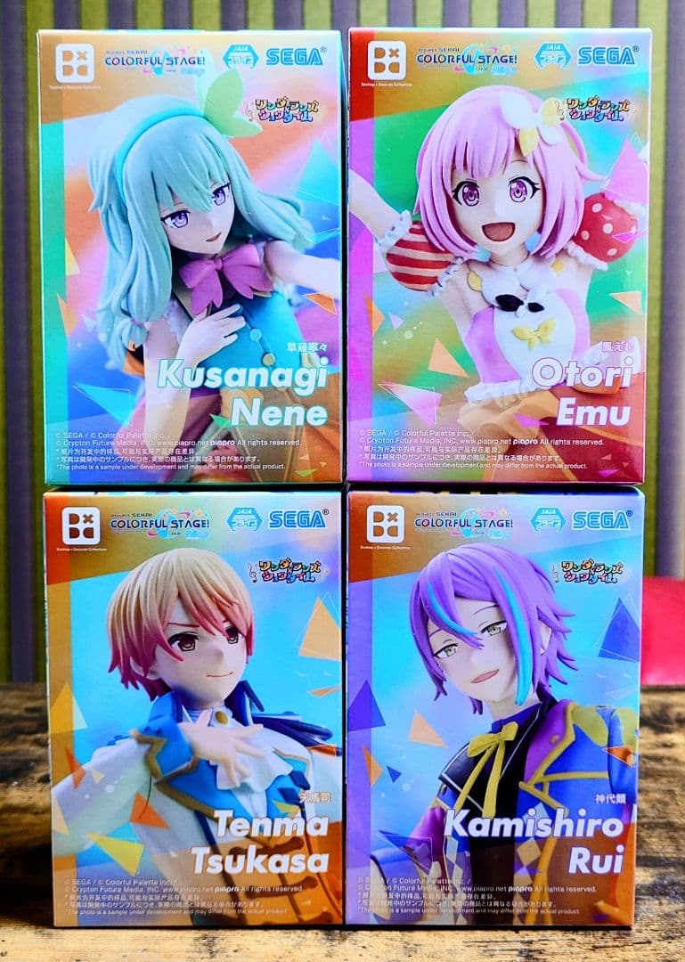 ① プロセカ　フィギュア　ワンダショ　ニーゴ　ビビバス　レオニ　モモジャン