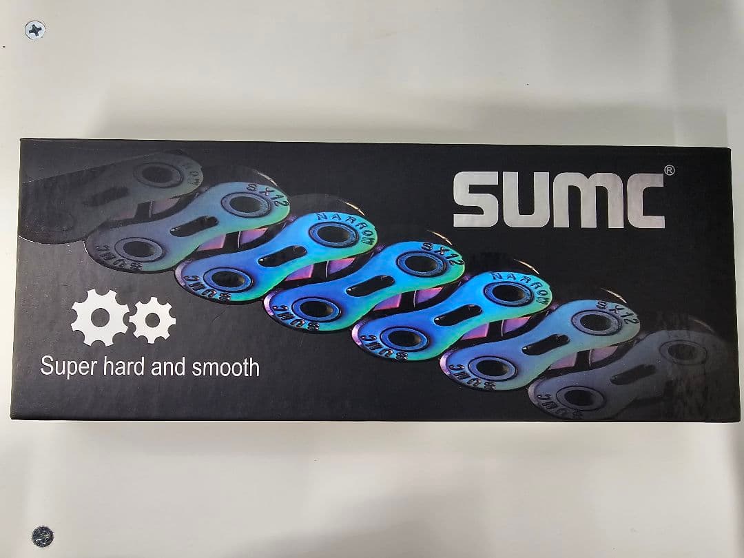 【新品・未使用】SUMC SX12SL 12速チェーン Black/Gold