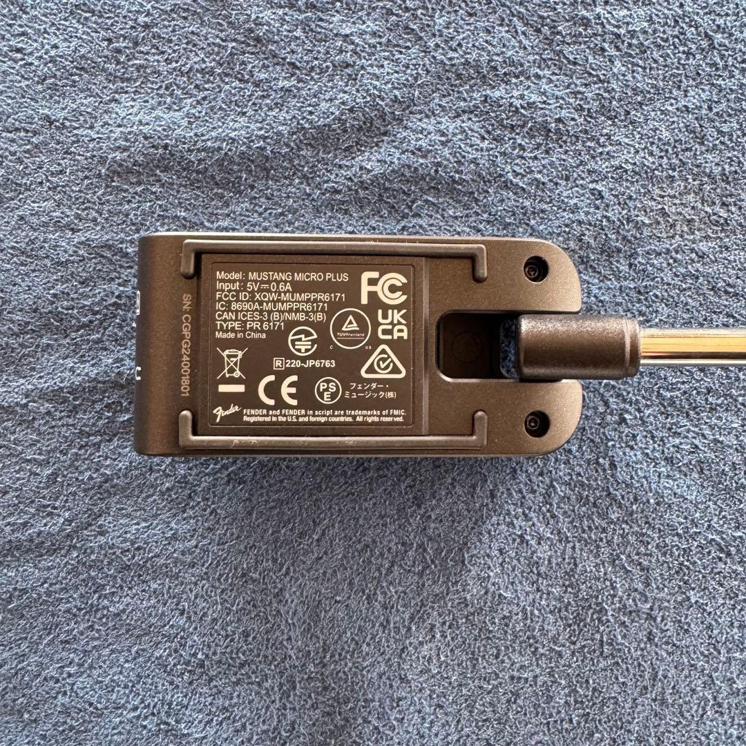 ギター Fender Mustang Micro Plus