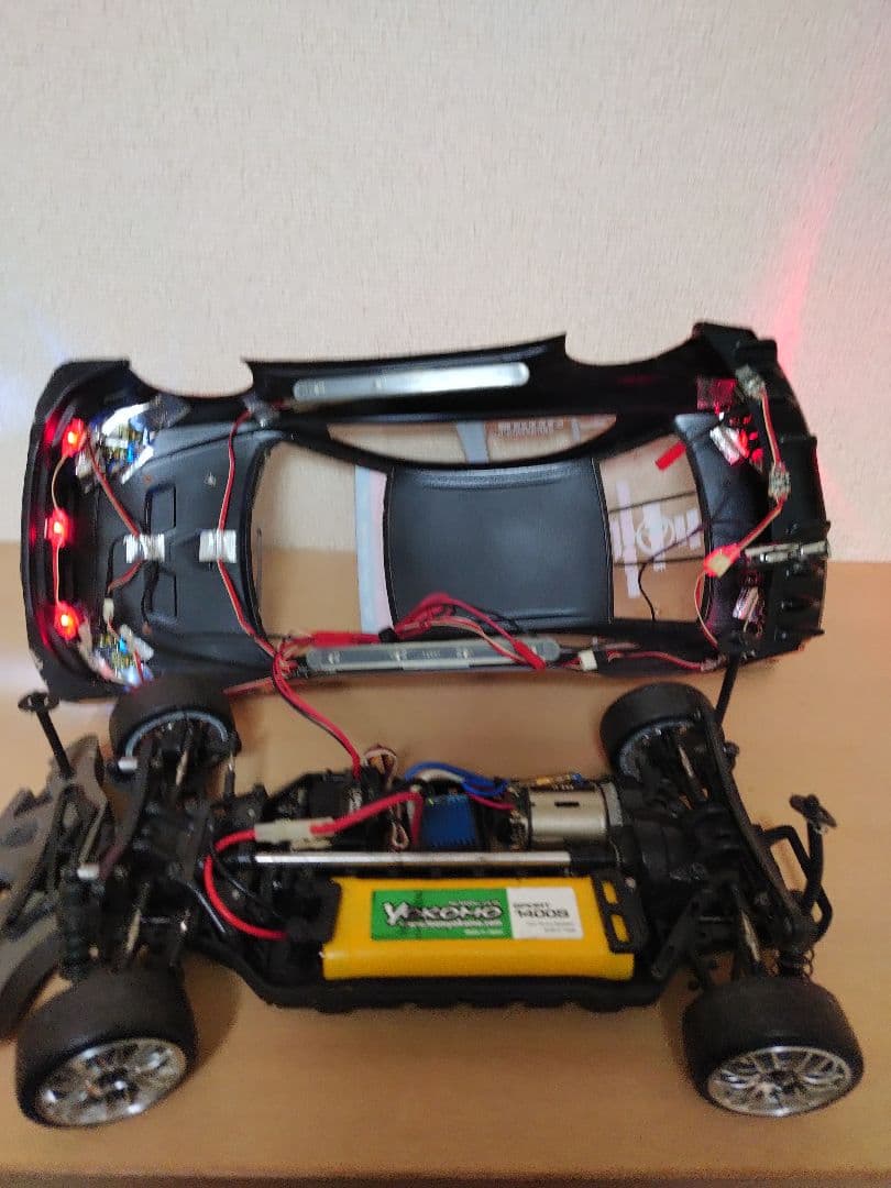 ヨコモ　ドリパケ　4WD　熊久保信重　 エボ X YUKE'S チームオレンジ