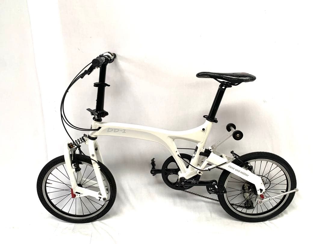 送料無料R&M 折りたたみ自転車 BD-1 超軽量11.1キロミニベロ18インチ